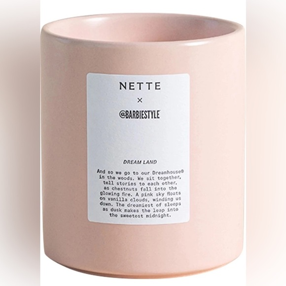 NETTE X @BARBIESTYLE Dream Land Scented Candle 11 oz - Picture 3 of 3